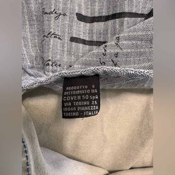 PT05 Men’s Gray New Soul Slim Fit Jeans Size 36X28 Italian Denim Stretch - Picture 6 of 15